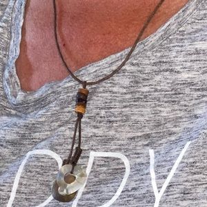 Lucky Brand Leather Necklace